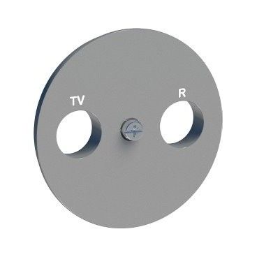 Caratula Toma R-TV/SAT Odace Plata SCHNEIDER S530441