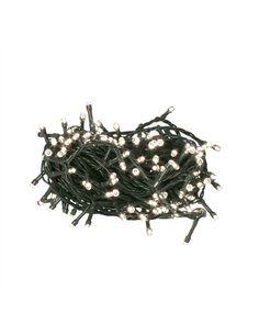 Guirlanda com 8 modos de 50 LEDs (4,5m) 6500K 3xAA IP44