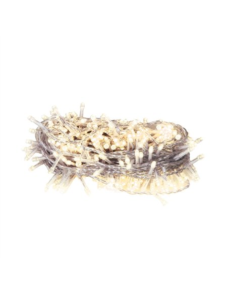 Guirlande fixe de 20 LEDs (2,2m) 2700K 2xAA IP20