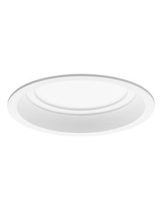 Downlight LED redondo empotrable “PRO Professional LED” (15W 4000K 1016lm) IP44 Ø15,8x3,2cm color blanco