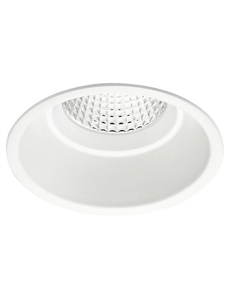 EMPOTRABLE LED AMBIENTE FIJO 10W 3000K 60º BLANCO 