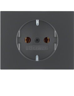 TAPA SCHUKO, K1, PROT INF, ANTRACITA              