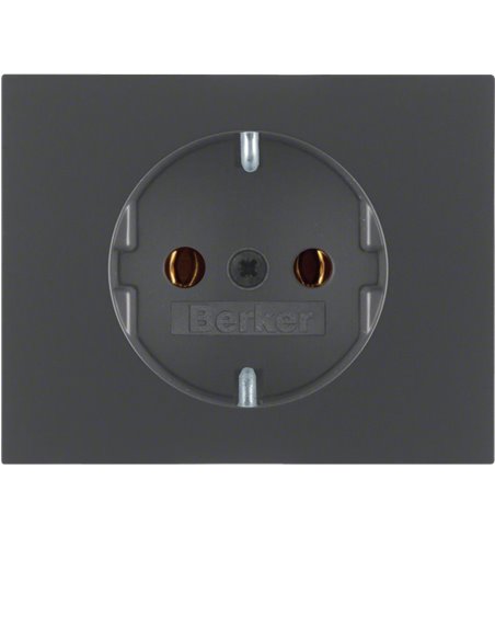 TAPA SCHUKO, K1, PROT INF, ANTRACITA              
