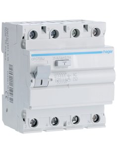 INT. DIFERENCIAL 4P 25A 300MA                     