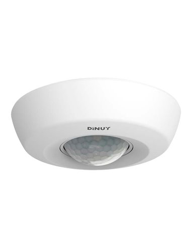 360º-Bluetooth-Deckenflächendetektor (3000W 2000lm 230V) IP40 Ø11,85x4,5cm weiße Farbe