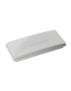 Luz LED de emergencia “GS” de superficie (0,6W 5700K 165lm) IP44/IK07 25,2x10x4cm color blanco
