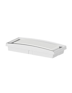 Caja envolvente estanca para luz de emergencia “GS” IP68/IK08 31,3x16x6cm color blanco