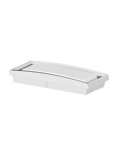 Wasserdichte Hülle für die Notleuchte „GS“ IP68/IK08 31,3x16x6cm Farbe Weiß