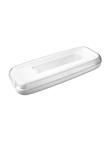 „Stylo“-Oberflächen-LED-Notlicht (1W 5700K 115lm) IP44/IK04 25,2x10x4cm weiße Farbe