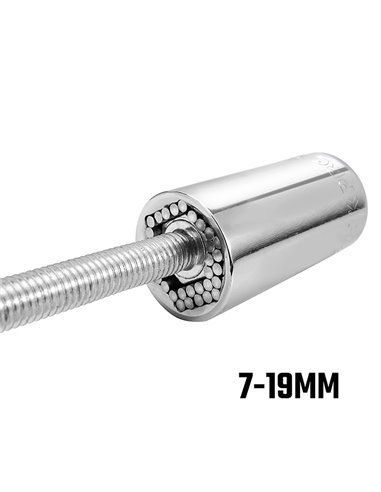 VASO UNIVERSAL 3/8" 7-19 mm