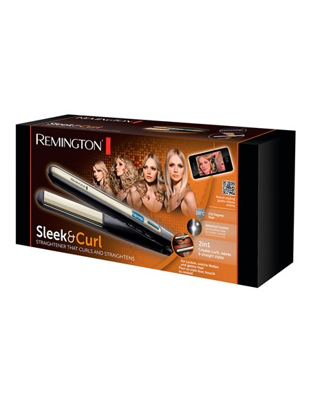 PLANCHA PELO LISO Y RIZOS