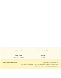 Rollo de mantel “Marbeld Gold” 1,40x20m color azul claro 2