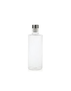BOTELLA VIDRIO REDONDA, Ø 8 x 29 cm  1L