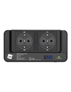 ADAPTADOR PORTÁTIL PARA VEHÍCULOS TRANSFORMADOR 12 V 2
