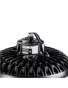 CAMPANA LED 150 W 4.000 K 24.000 lm 100 - 277 V IP65 IK08, DRIVER Y LEDS PHILIPS, LUZ FRIA 2
