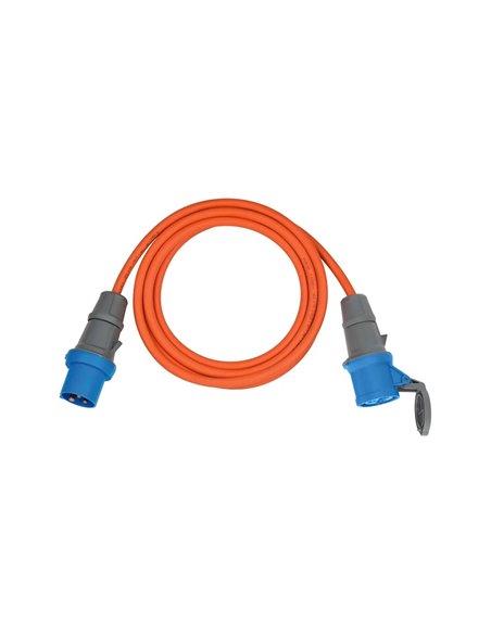 PROLONGACIÓN DE 5 m 16A CETAC 2P + T CEE NARANJA