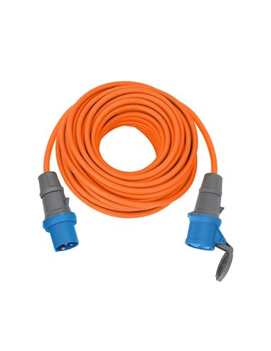PROLONGACIÓN DE 10 m 16A CETAC 2P + T CEE NARANJA