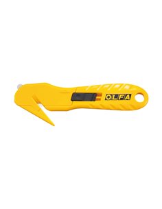 “SK-10” safety cutter with 17.8mm wide rectangular concealed blade and built-in strap cutter 2