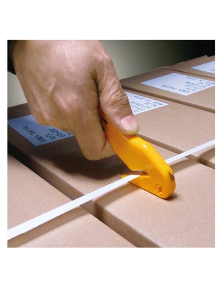 CÚTER SK-10 DE SEGURIDAD CON CUCHILLA OCULTA RECTANGULAR DE 17,8 mm