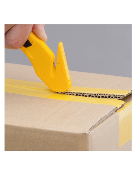 CÚTER SK-10 DE SEGURIDAD CON CUCHILLA OCULTA RECTANGULAR DE 17,8 mm