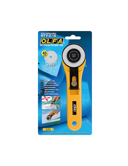 CÚTER ROTATIVO RTY-2/G CON CUCHILLA CIRCULAR DE 45 mm