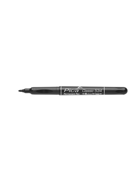 MARCADOR PERMANENTE CLASSIC BALA MEDIO NEGRO