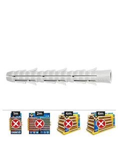 CAJA 50 UNIDADES TACO LARGO STANDARD FL 8-80