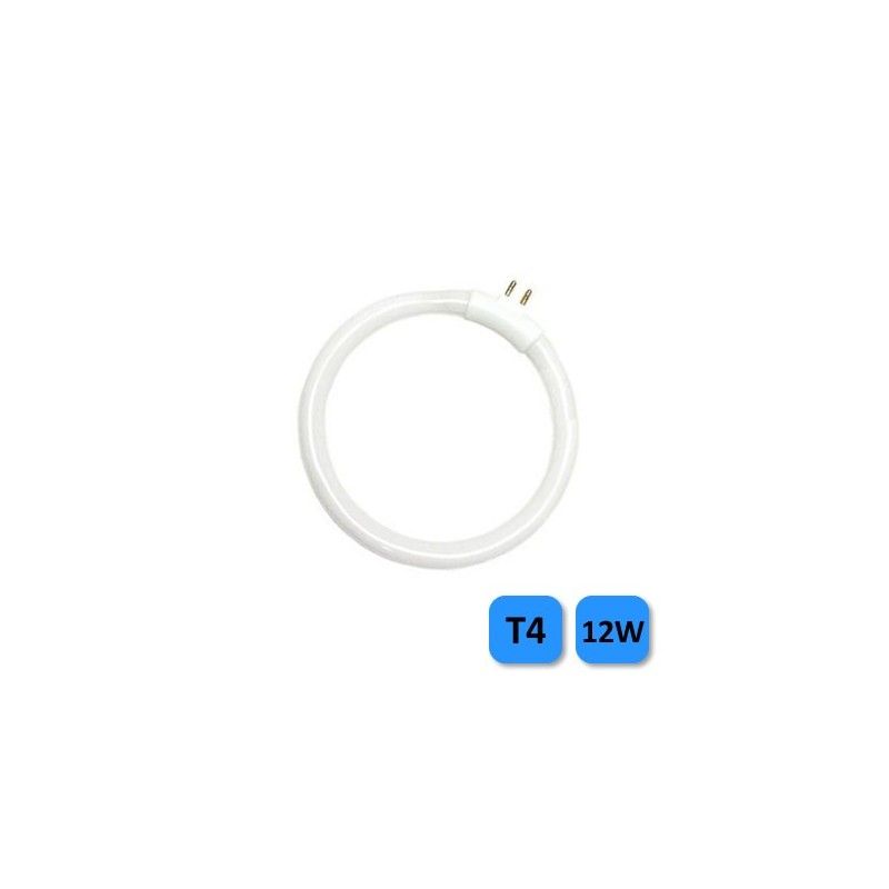 Tube Fluorescent circulaire T4 12W 138mm G5 6400K