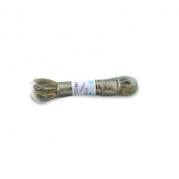 Cuerda tender forrada 20m - gris GSC 2702540