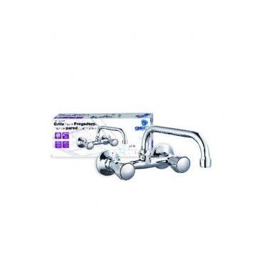 Sink faucet 2 knobs wall series Iguazu 150mm GSC 3702423