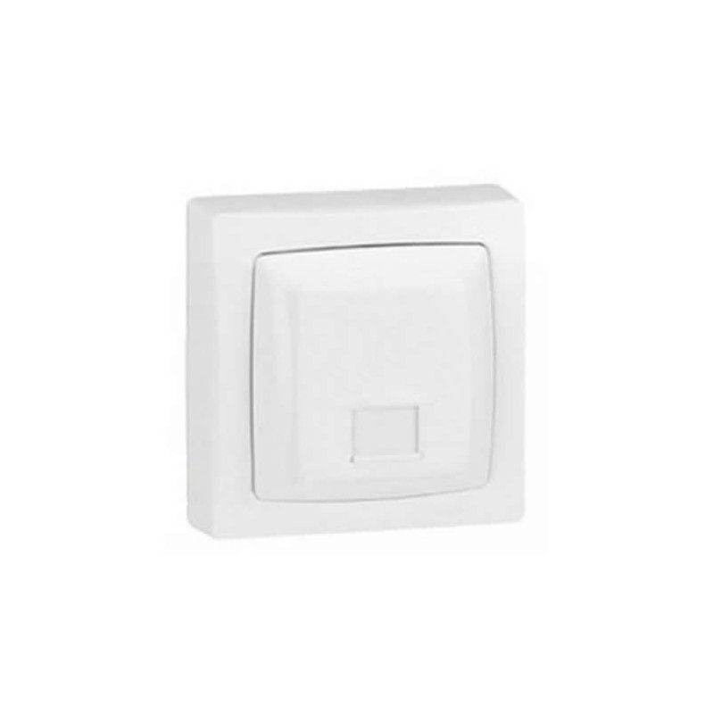 Base di telefonica RJ12 bianco monoblocco Legrand Oteo 086034