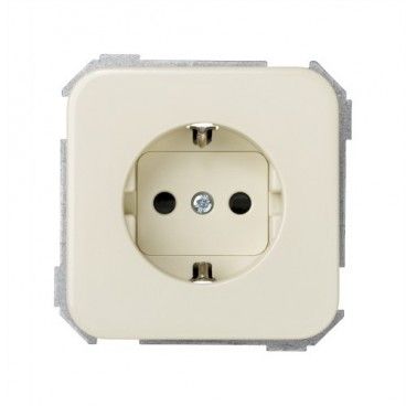 Base de enchufe 2P+TT 16A marfil Simon 31432-61