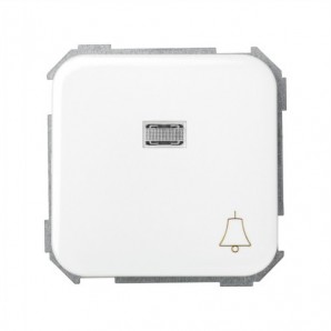 Pulsador campana luminoso blanco Simon 31660-30