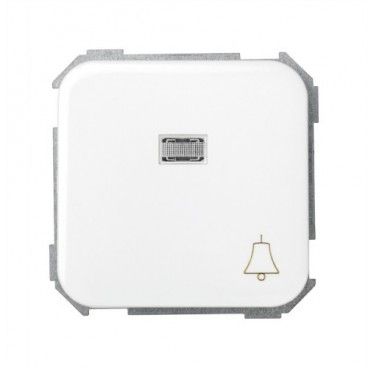 Pulsador campana luminoso blanco Simon 31660-30