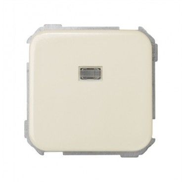 Pulsador neutro con luminioso marfil Simon 31669-31