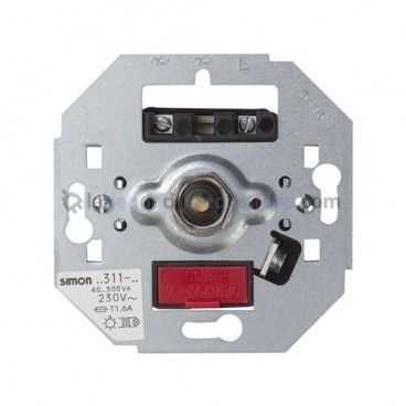 Regulador electrónido de tensión (interruptor) 40-300W Simon 75311-39 