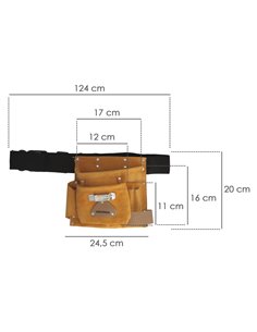 Bolsa Encofrador Sencilla Con Cinturón 2