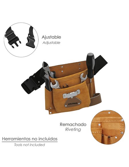 Bolsa Encofrador Sencilla Con Cinturón