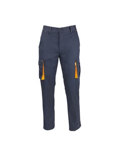 Pantalón de trabajo fabricado en tejido spandex color azul oscuro (Talla 48)