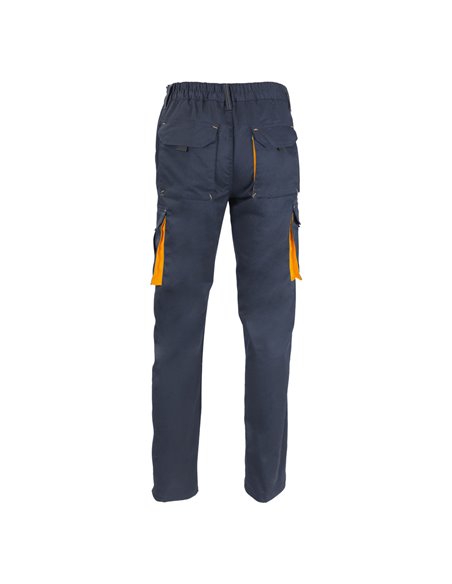 Pantalón de trabajo fabricado en tejido spandex color azul oscuro (Talla 56)