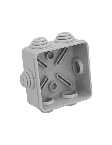 Caja Estanca Superfie Con Clip 80x80x40 Mm