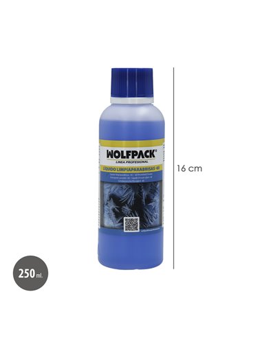 Limpiacristales Parabrisas Coche / Auto 250 ml. Para 5 Litros