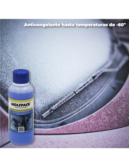 Limpiacristales Parabrisas Coche / Auto 250 ml. Para 5 Litros