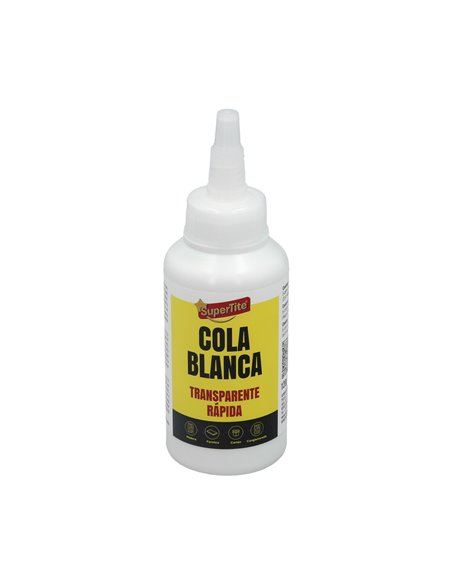 Cola Blanca Transparente Botella 120 Gr.