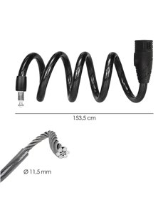 Cable Bicicleta Espiral Con Llave Ø 12 mm. x 150 cm. 2