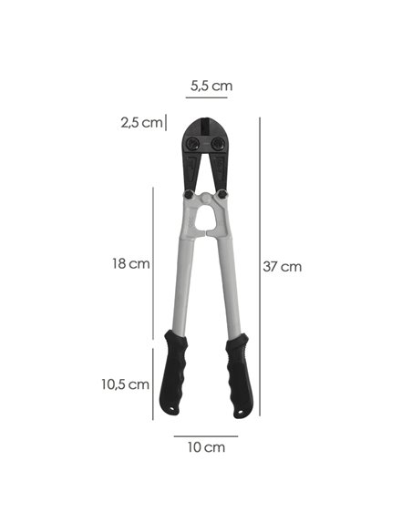 Cortarremaches 350 mm / 14" Hojas de Cromo Vanadio