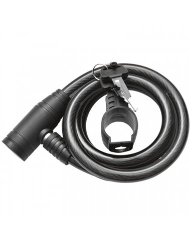 CABLE ANTIRROBO BICICLETA ESPIRAL 150cm x 6mm A-1320100 ARREGUI