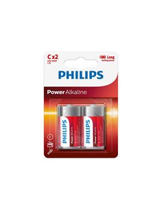BLISTER 2 PILAS LR14 C 2BP POWER ALKALINE PHILIPS