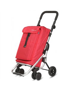 CARRO COMPRA CHASIS ALUMINIO 50lt ROJO GO UP PLAYMARKET 2