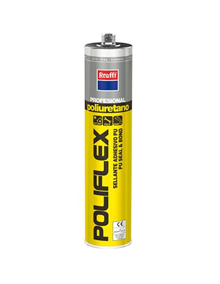 SELLADOR POLIURETANO GRIS 50013 POLIFLEX KRAFFT